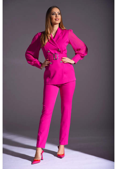 Brigitta kosztüm pink